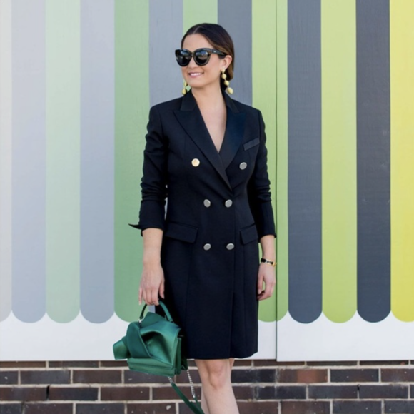Black Tuxedo Blazer Dresses